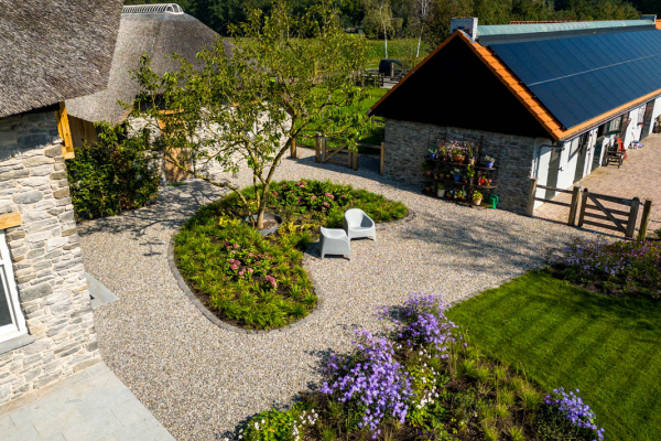 Mooie tuin met zwemvijver Moergestel